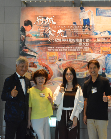 侯文欽以畫筆描繪府城食光 24組作品邀旅客感受人文魅力圖片