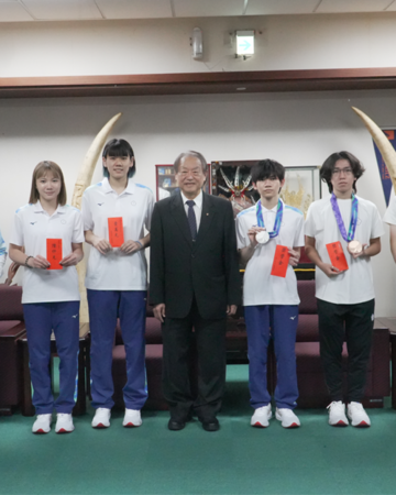 正修科大亞運健兒勇奪銀銅牌 6位選手締造佳績載譽返校圖片